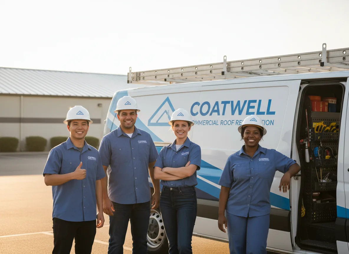 Commercial roof coating company in Crouse, NC